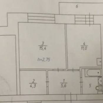 Сдается 1-комнатная квартира, 40 м²