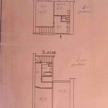 Продается 3-х комнатная квартира, 70,8 м²