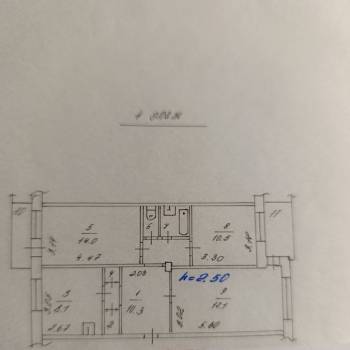 Продается 3-х комнатная квартира, 68,4 м²