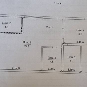 Продается Дом, 70 м²