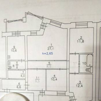 Продается Многокомнатная квартира, 131,3 м²