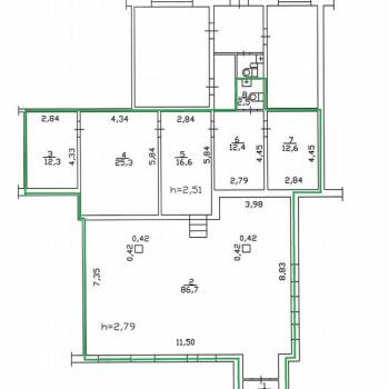 Продается Нежилое помещение, 170,7 м²