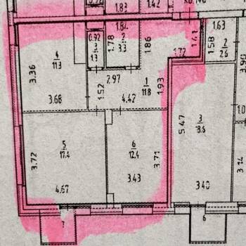 Продается 2-х комнатная квартира, 57,5 м²