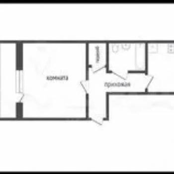 Сдается 1-комнатная квартира, 38 м²