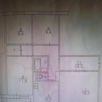 Продается Многокомнатная квартира, 77,7 м²