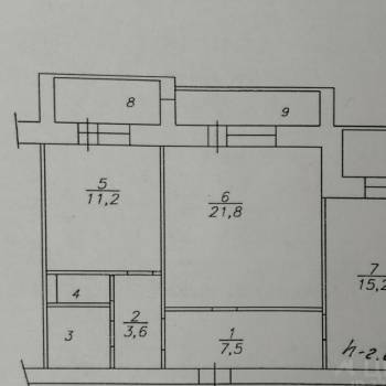 Продается 2-х комнатная квартира, 70 м²