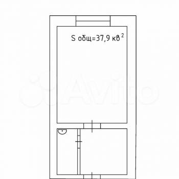 Сдается Нежилое помещение, 37,9 м²