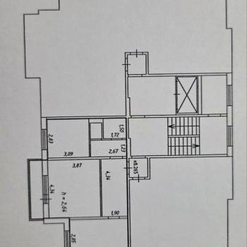 Продается 2-х комнатная квартира, 53,4 м²