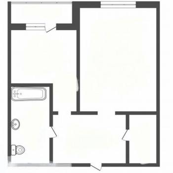 Продается 1-комнатная квартира, 37,2 м²