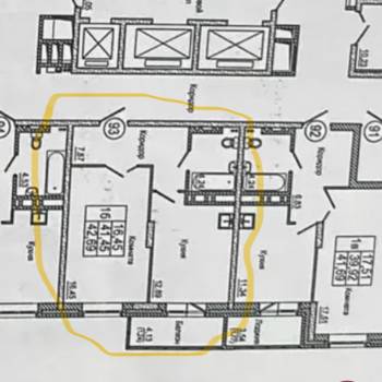 Сдается 1-комнатная квартира, 43 м²