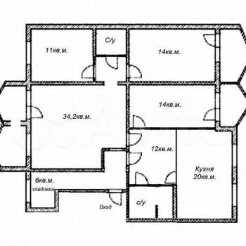 Продается Многокомнатная квартира, 136,9 м²