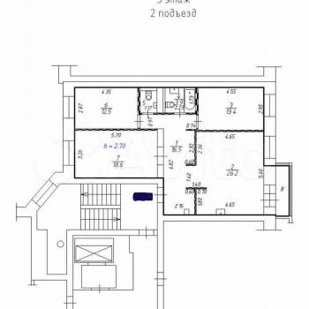 Продается Многокомнатная квартира, 93,1 м²