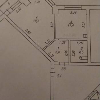 Продается 1-комнатная квартира, 41,7 м²
