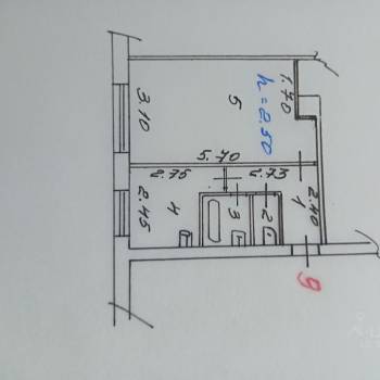 Сдается 1-комнатная квартира, 29,6 м²