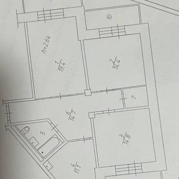 Продается 3-х комнатная квартира, 89 м²