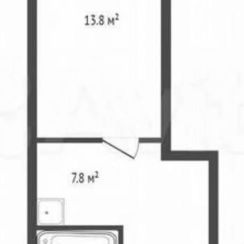 Сдается 1-комнатная квартира, 32 м²