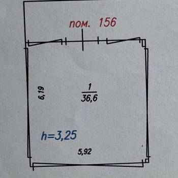 Продается Нежилое помещение, 36,6 м²