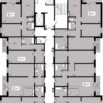 Продается 2-х комнатная квартира, 58,5 м²