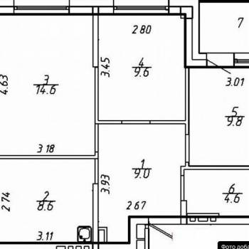 Продается 3-х комнатная квартира, 56,2 м²