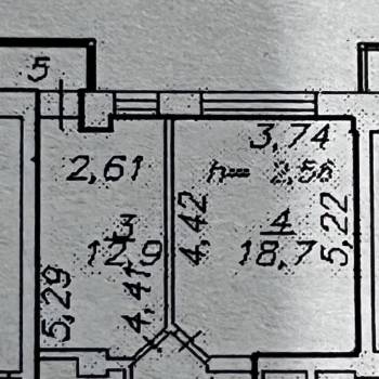 Сдается 1-комнатная квартира, 40,8 м²