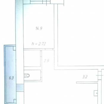 Сдается 2-х комнатная квартира, 75 м²