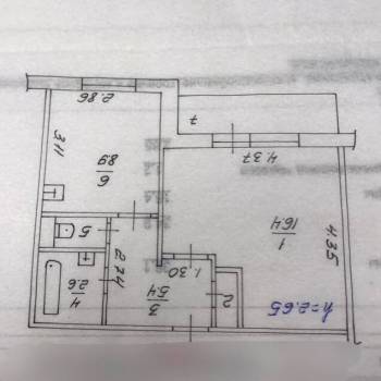 Продается 1-комнатная квартира, 36,1 м²