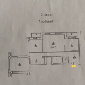 Сдается Многокомнатная квартира, 98,1 м²