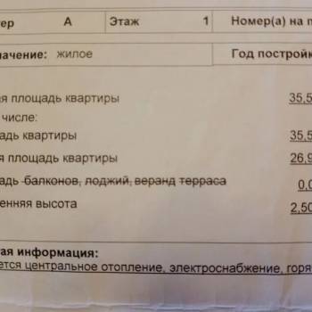 Продается 2-х комнатная квартира, 35,5 м²