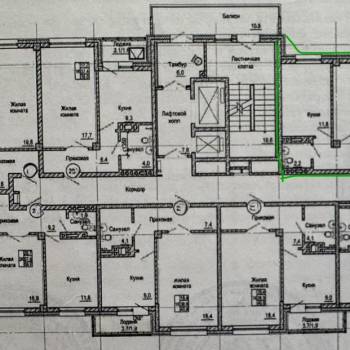 Продается 3-х комнатная квартира, 79,3 м²