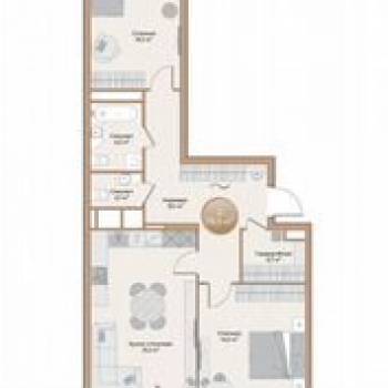 Продается 2-х комнатная квартира, 62,5 м²