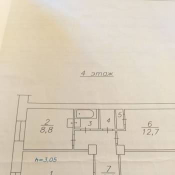 Продается Многокомнатная квартира, 49 м²