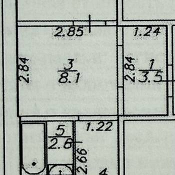 Продается 1-комнатная квартира, 43,9 м²
