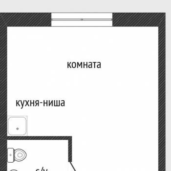 Сдается 1-комнатная квартира, 12,3 м²