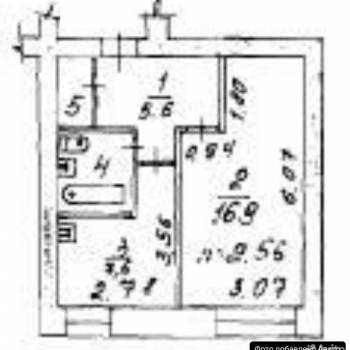 Продается 1-комнатная квартира, 34,9 м²