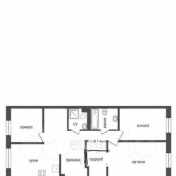 Продается 3-х комнатная квартира, 74 м²