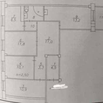 Продается 3-х комнатная квартира, 77 м²