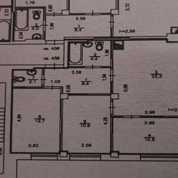 Продается Многокомнатная квартира, 69,3 м²