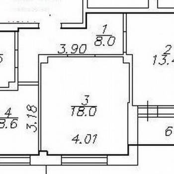 Продается 2-х комнатная квартира, 52,5 м²