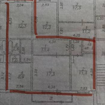 Продается 3-х комнатная квартира, 66,9 м²