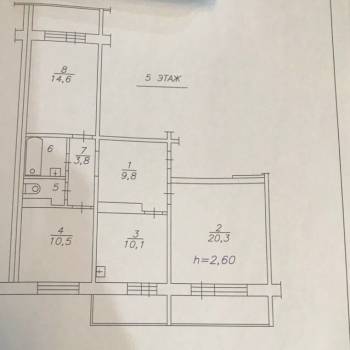 Сдается Многокомнатная квартира, 75 м²