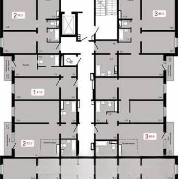 Продается 2-х комнатная квартира, 57,8 м²