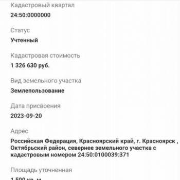 Продается Участок, 1500 м²