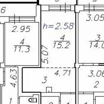 Продается 1-комнатная квартира, 32,9 м²