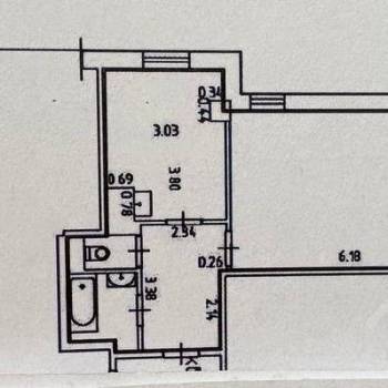 Сдается 1-комнатная квартира, 48 м²