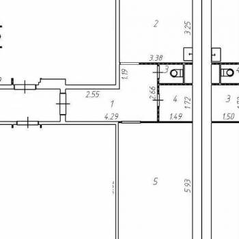Продается 1-комнатная квартира, 43 м²