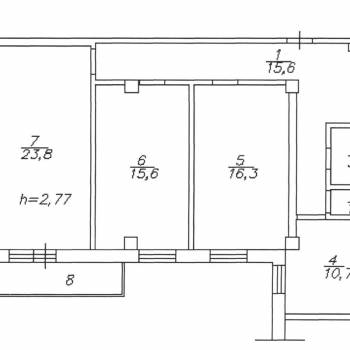Продается 3-х комнатная квартира, 86,4 м²