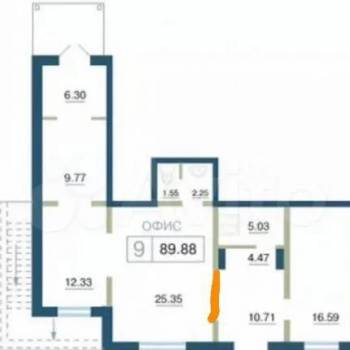 Сдается Нежилое помещение, 57,55 м²