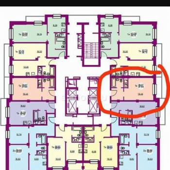 Продается 1-комнатная квартира, 28,6 м²