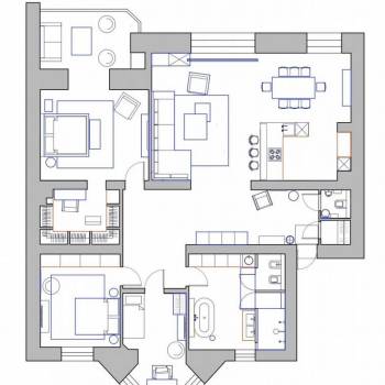 Продается Многокомнатная квартира, 169,2 м²