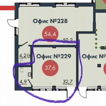 Сдается Нежилое помещение, 37,6 м²
